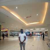 Me in Cresta mall after Sunday service 