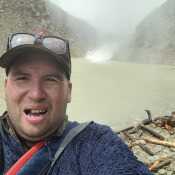 My ventures at Wapta Falls, BC totally got soaked but worth the hike