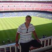 Me at Barca football club
