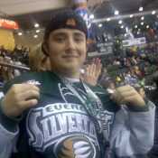 Me at a Silvertips game! :)