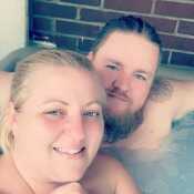 Enjoying the hottub could use another females company