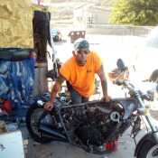 Working on my bike