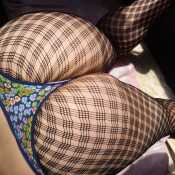 Fishnets holding in a tasty meal