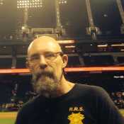 Me at the ball park in Phoenix. 