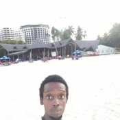 Mbalamwezi Beach, Playing Football Beach everyday and i don't miss time from 5:00 PM to 6:30 PM, The