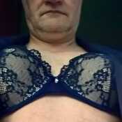 new navy bra with matching knickers