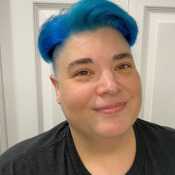 Blue hair